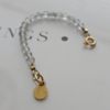 Labradoriet tussenstuk | Duo Essence armband