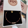Passievolle Granaat en Rhodoniet armbandje