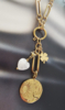 Connect-it ketting Zon/Maan pendant