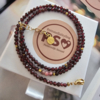 Granaat met Rhodoniet ketting