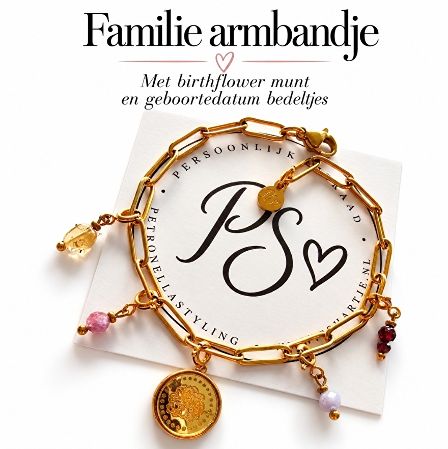Familie armbandje