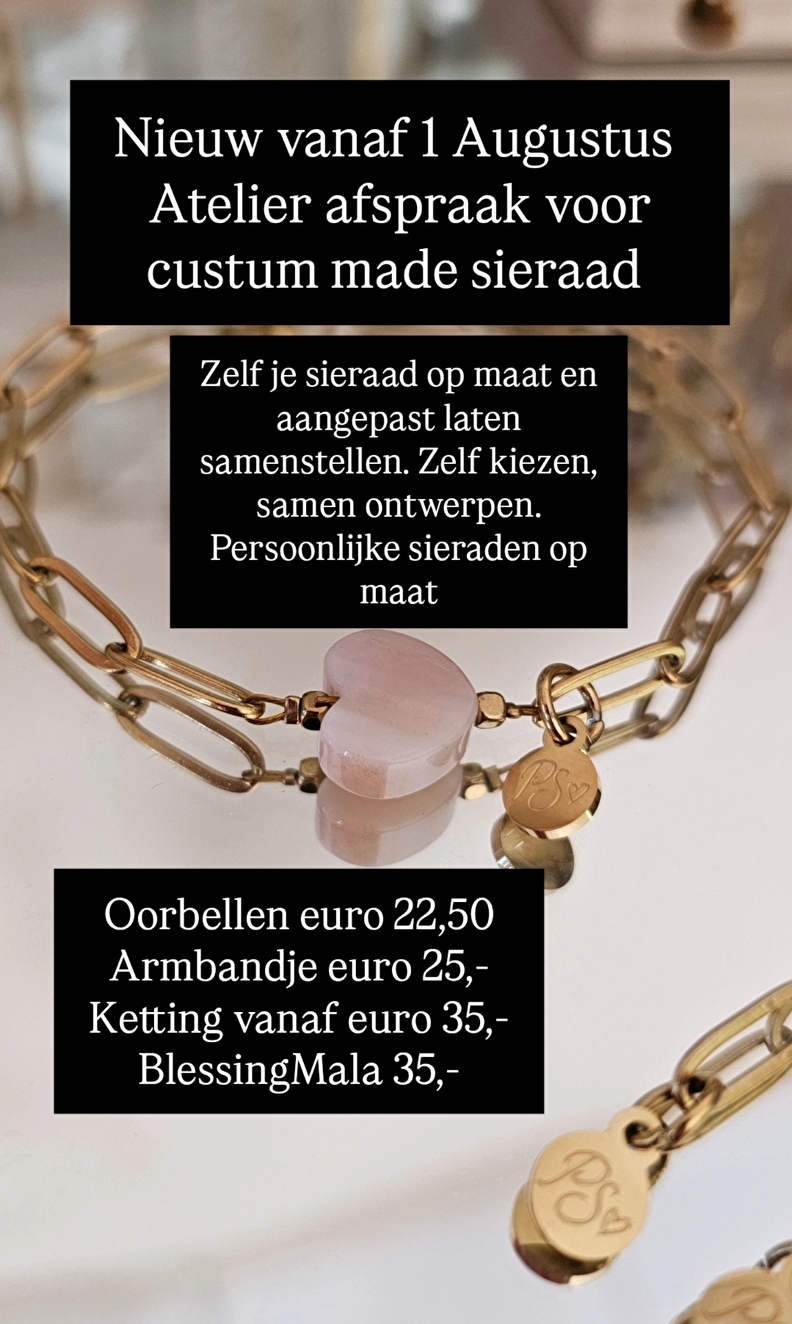 Afspraak maken in het Atelier PS♡ Lelystad