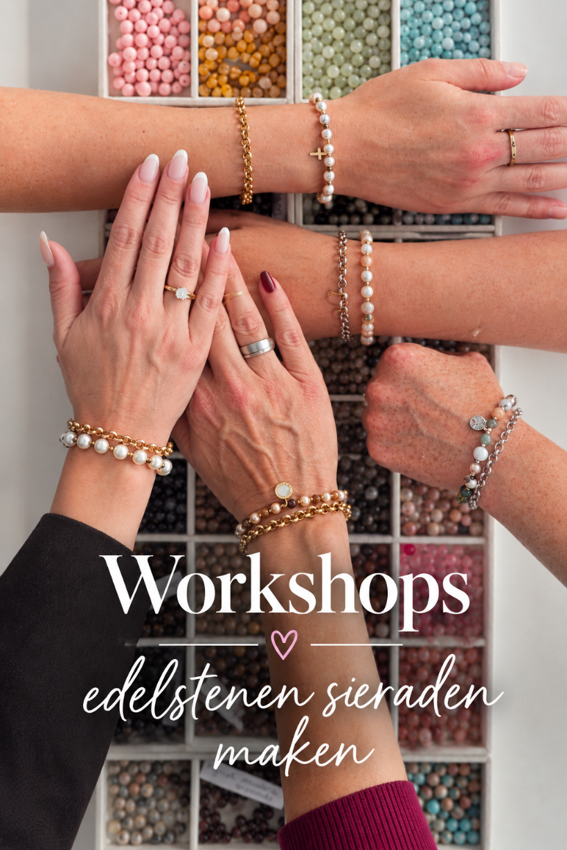 Sieraden workshop Atelier PS♡ Lelystad 
