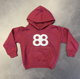 HOODIE Burgundy | eighty-eight
