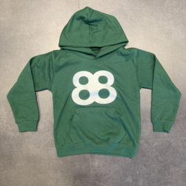 HOODIE Bottle Green | eighty-eight