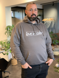 HOODIE Steel Grey | Love In Color