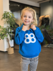 KIDS HOODIE Saphire Blue | eighty-eight