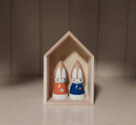 Set van 2 met huisje