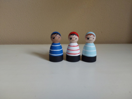 Set van 3 piraatjes