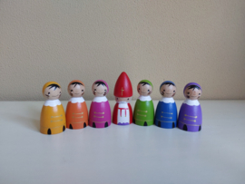 Pegdoll Piet in felle tinten