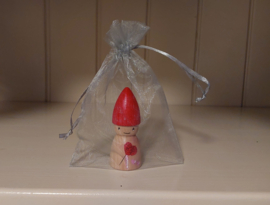 Valentijns kabouter in mooi zakje