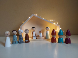 Kerststal uitgebreid