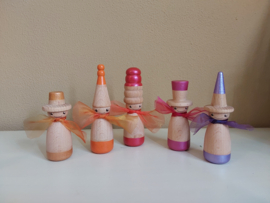 Set van 5 dolletjes