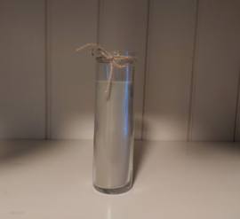Kaars in glas, groen