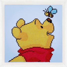 'Winnie the Pooh met bij' Vervaco Diamond Painting