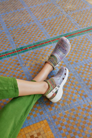 Modèle Chaussettes- Lang Yarns Wooladdicts Footprints