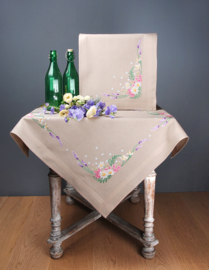 'Fleurs de printemps' Vervaco - Nappe