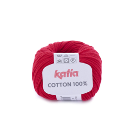 Katia Cotton 100% Rood