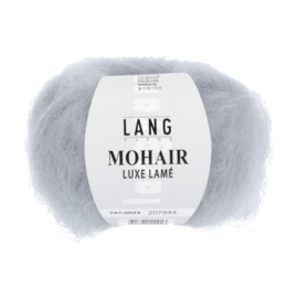 Lang Yarns Mohair Luxe Lamé Gris clair