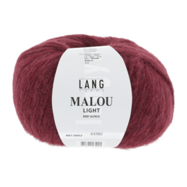 Lang Yarns Malou Light Donkerrood