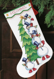 'Trimming the Tree Stocking' Dimensions