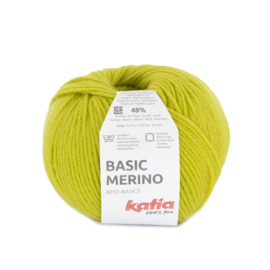 Katia Basic Merino Vert jaune