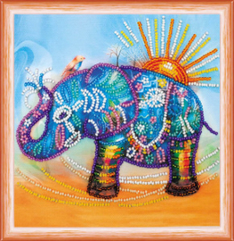 Abris Art 'Neon Elephant'