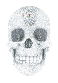 'Crystal Skull' Diamond Dotz