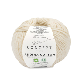 Katia Andina Cotton Ecru