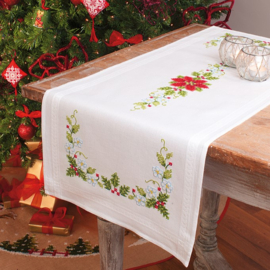 'Poinsettias' Vervaco - Chemin de table