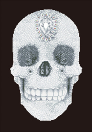 'Crystal Skull' Diamond Dotz