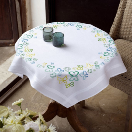 'Papillons verts' Vervaco - Nappe