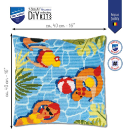 'Piscine Canard' Vervaco - Coussin