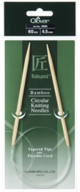 Clover Takumi Bamboo rondbreinaalden 4,00mm 60cm