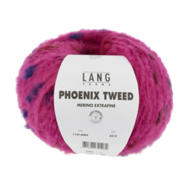 Lang Yarns Phoenix Tweed Fuchsia/Pink