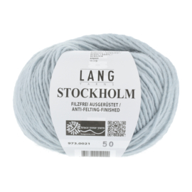 Lang Yarns Stockholm Bleu clair