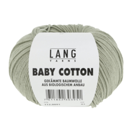 Lang Yarns Baby Cotton Vert pastel