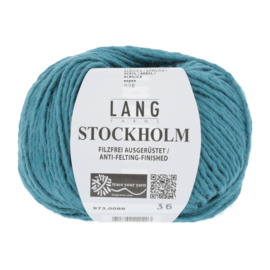 Lang Yarns Stockholm Turquoise