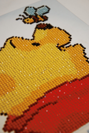 'Winnie the Pooh met bij' Vervaco Diamond Painting