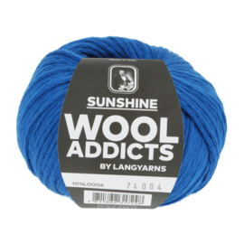 Lang Yarns Wooladdicts Sunshine Kobaltblauw