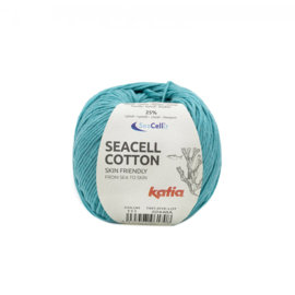 Katia Seacell Cotton Waterblauw