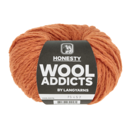 Lang Yarns Wooladdicts Honesty Orange