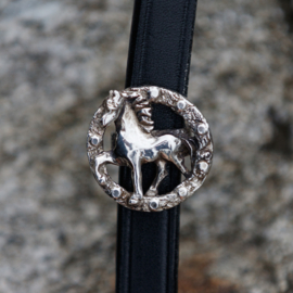Rosa silver: bridle jewellery Icelandic horse