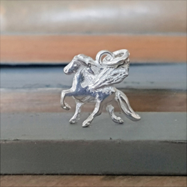 Kjalar silver: pendant Icelandic horse