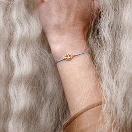 Knapi I Silber vergoldet: Armband Islandpferd