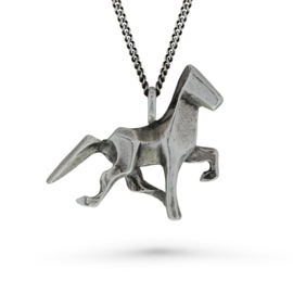 Elska silver: pendant Icelandic horse