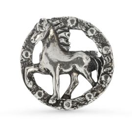 Rosa silver: bridle jewellery Icelandic horse