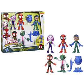 F9483 Marvel Spidey and His Amazing Friends Dino-Webs, Dino Heroes & Lizard-set [ 1 pcs]