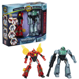 F8438 Transformers EarthSpark Cyber-Combiner Terran Twitch en Robby Malto [ 1 pcs]