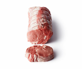 Kalfs rib-eye prijs per 100 gram